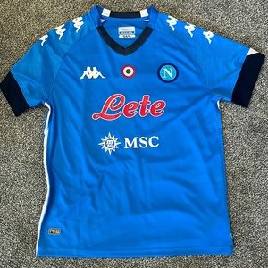 Napoli 2020/2021 Lorenzo Insigne Serie A Soccer Jersey.